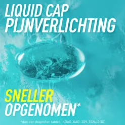Advil Reliva Liquid-Caps 200 mg Ibuprofen voor Pijn en Koorts 40 stuks