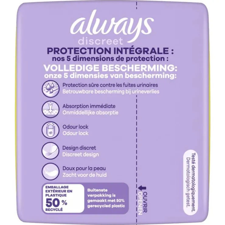 Always Discreet Always Maandverband Discreet Long Plus Duo Pack