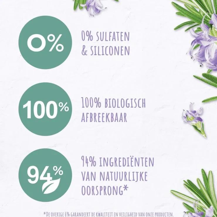 Andrélon Pro Nature Rosemary Refresh Shampoo400 ML