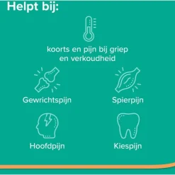 Aspirine 100 mg helpt bij pijn 20 tabletten