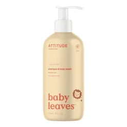 Attitude Baby Leaves 2-in-1 Shampoo & Body Wash Peer & Nectar 473 ML