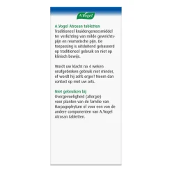 A.Vogel Atrosan bij Milde Gewrichtspijn en Reumatische Pijn Tabletten 60 stuks