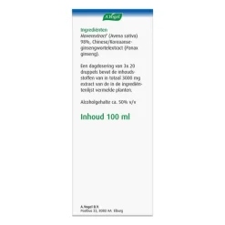 A.Vogel Avena Sativa Evenwichtig in Stresssituaties1* Druppels 100 ML