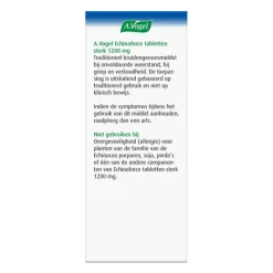A.Vogel Echinaforce Bij Onvoldoende Weerstand En Griep Tabletten 30 stuks