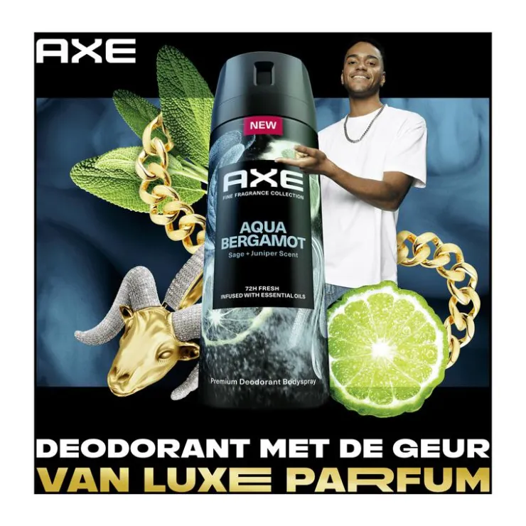 AXE Fine Fragrance Aqua Bergamot Deodorant Bodyspray 150 ML