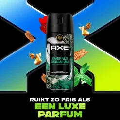 AXE Fine Fragrance Green Geranium Deodorant Bodyspray 150 ML