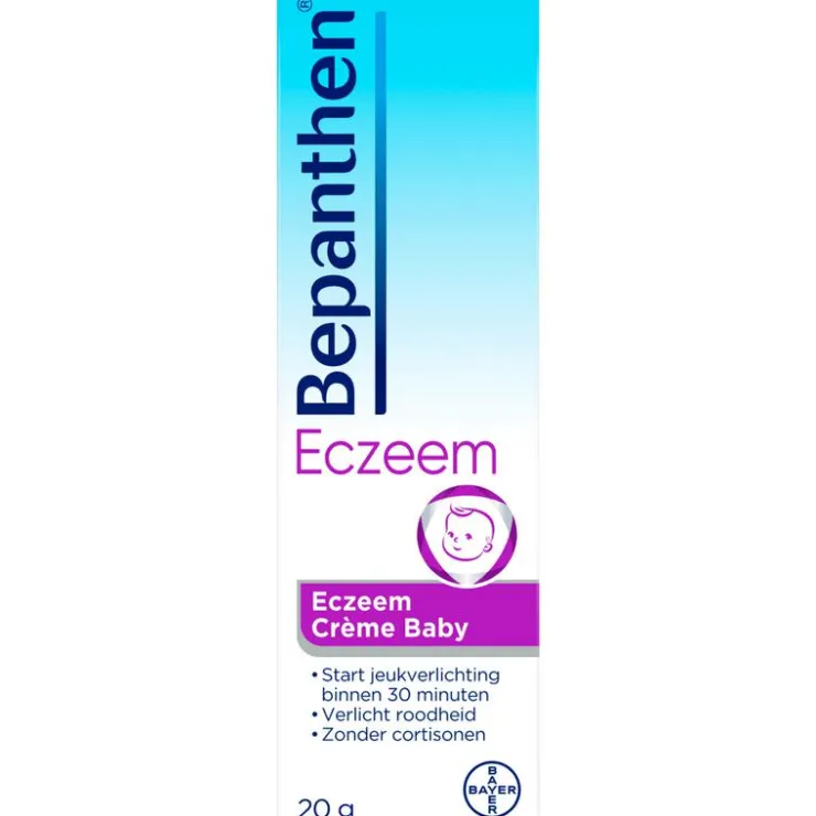 Bepanthen Eczeem Crème Baby Verlicht Jeuk En Roodheid Bij Mild Tot Matig Eczeem 20 GR