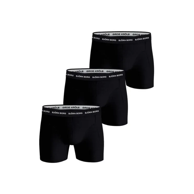 Bjorn Borg BJÖRN BORG Boxershorts Mannen 3-pack Zwart Maat L