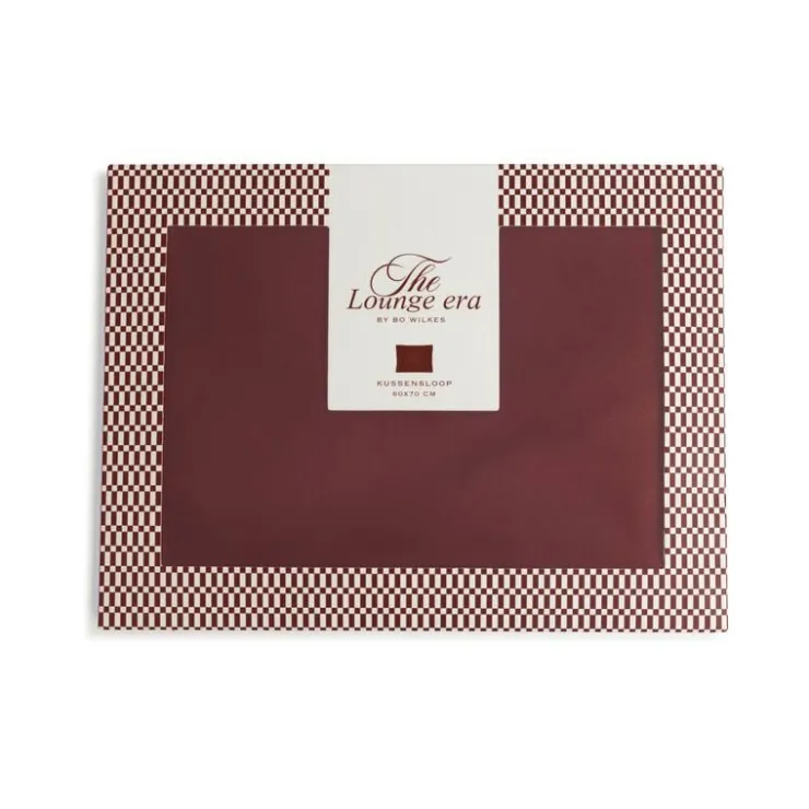 Splendid Bo Wilkes Kussensloop Satijn Burgundy
