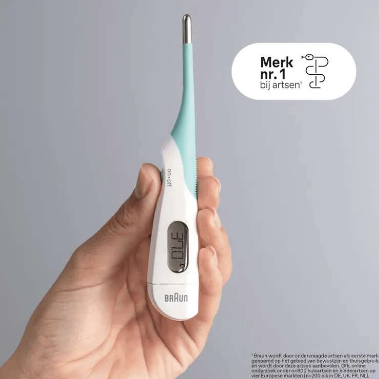 Braun Digitale Thermometer High Speed PRT1000
