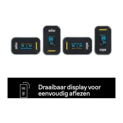 Braun Saturatiemeter met Vingersensor