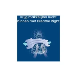 Breathe Right Neusstrips Small/Medium 30 stuks