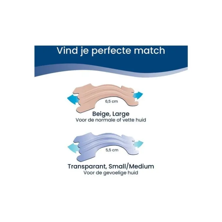 Breathe Right Neusstrips Small/Medium 30 stuks