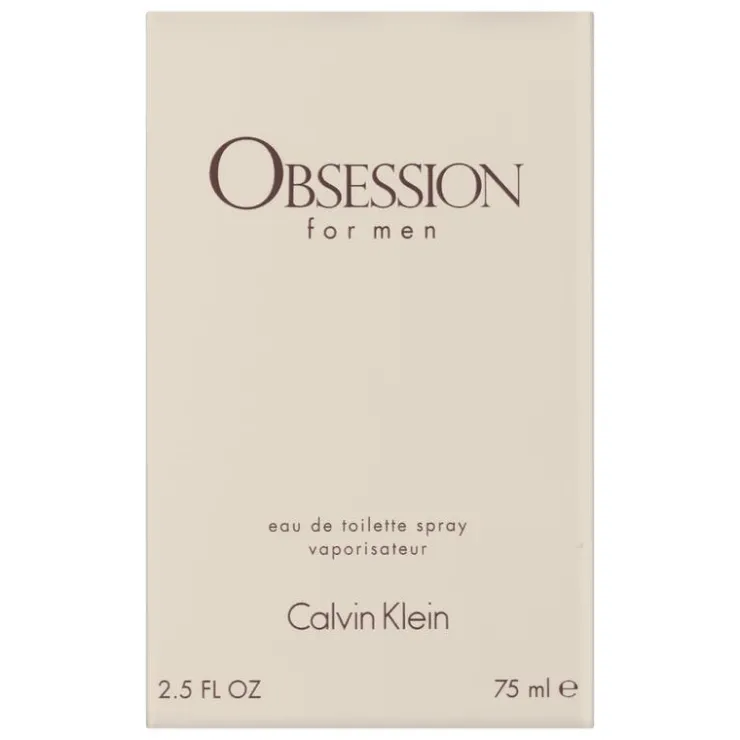 Heren Calvin Klein Obsession for Men eau de toilette 75 ML