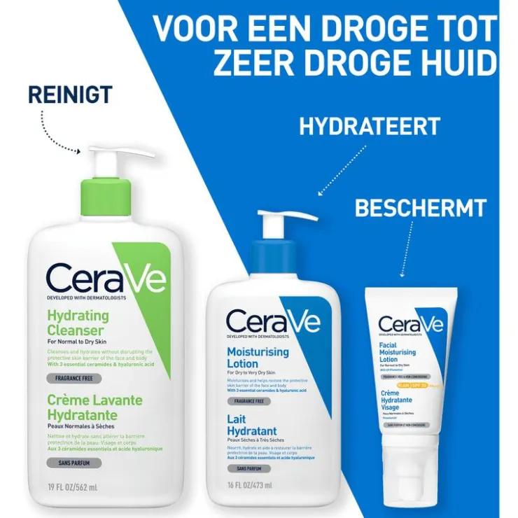 CeraVe Hydraterende Melk 473 ML