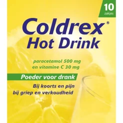 Hot Coldrex Coldrex Hot Drink bij Griep en Verkoudheid 10 Sachets