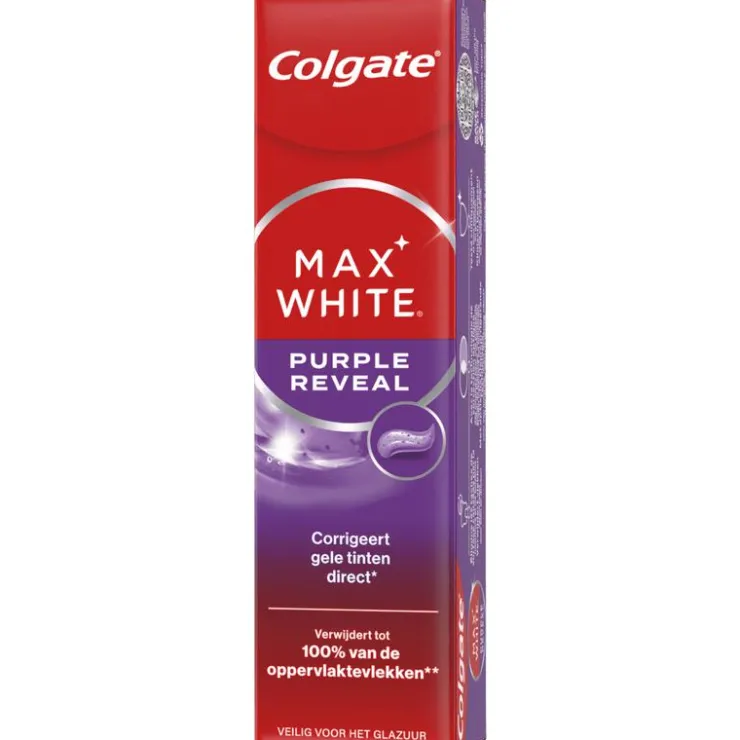 Colgate Max White Purple Reveal Tandpasta - 75 ML