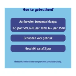 Dampo Kids Kindersiroop Alle Hoest + Vrije Luchtwegen Suikervrij 120 ML