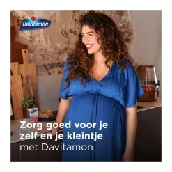 Davitamon Compleet Zwanger met Extra Foliumzuur en Vitamine D3 60 Tabletten
