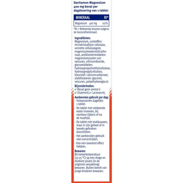 Davitamon Magnesium 400 mg Tabletten