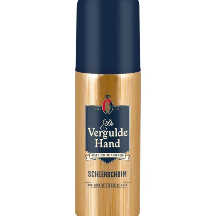 Heren Vergulde Hand De Scheerschuim Mini 50 ML