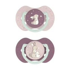 Difrax Dynamic Fopspeen 6-18M Night&Day Girl