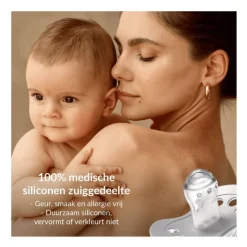 Difrax Dynamic Fopspeen 0-6M Night&Day Unisex