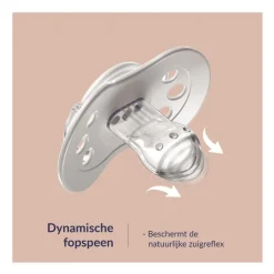 Difrax Dynamic Fopspeen 18+M Night&Day Unisex