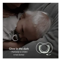 Difrax Dynamic Fopspeen 6-18M Night&Day Boy