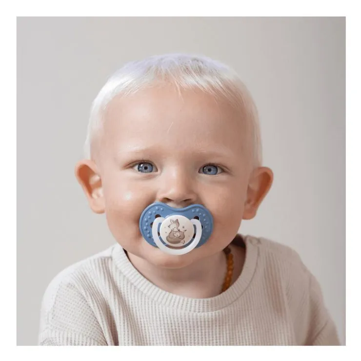 Difrax Dynamic Fopspeen 6-18M Night&Day Boy