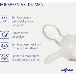 Difrax Fopspeen Natural 0-6 Maanden Special