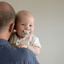 Difrax Fopspeen Natural 6 Maanden Groen BPA-vrij