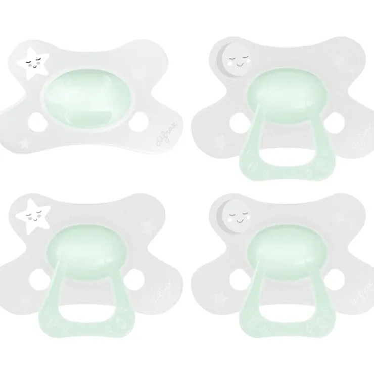 Difrax Fopspeen Natural 18+ Maanden Glow in the Dark BPA-vrij