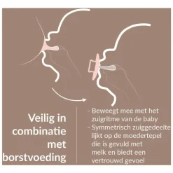 Difrax LOVI Prime Fopspeen 0-6 maanden