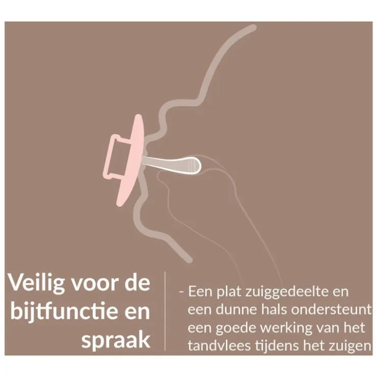 Difrax LOVI Prime Fopspeen 18+ maanden