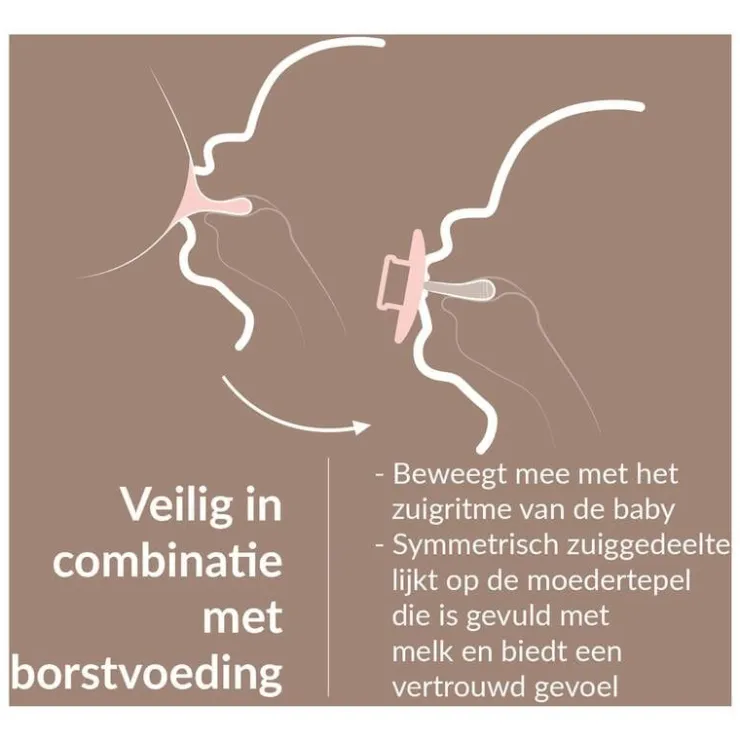 Difrax LOVI Prime Fopspeen 0-6 maanden