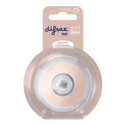 Difrax Mammafeel Flessenspeen Slow 3+ maanden Geschikt voor borst- en flesvoeding