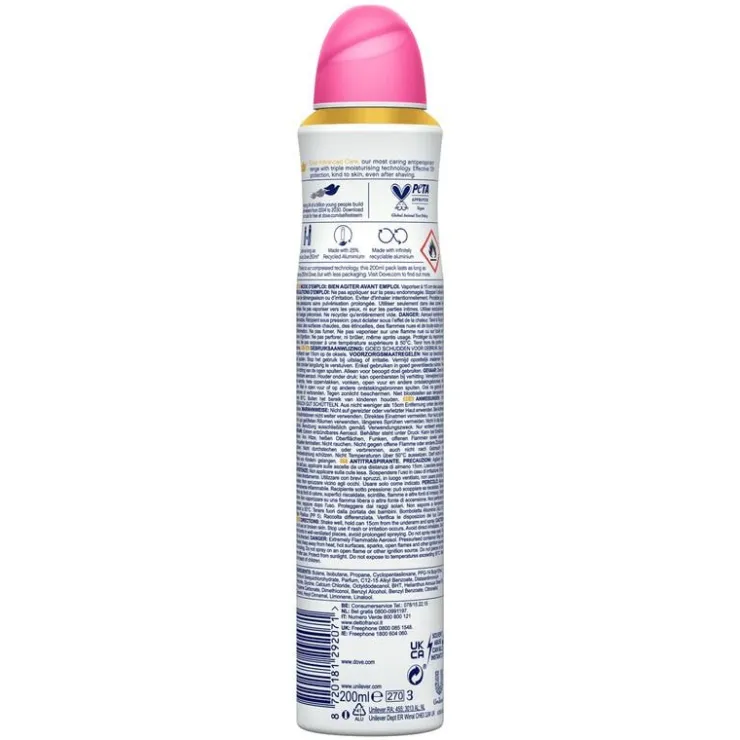 Dove Advanced Care Invisible Care Anti-Transpirant Deospray 200 ML