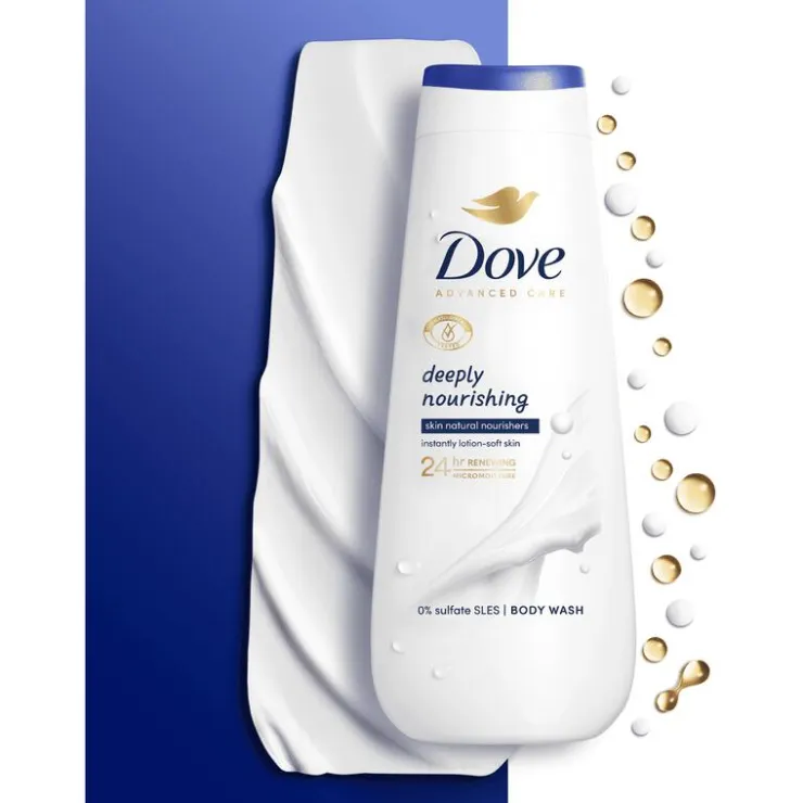 Dove Advanced Care Showergel Deeply Nourishing 225 ML