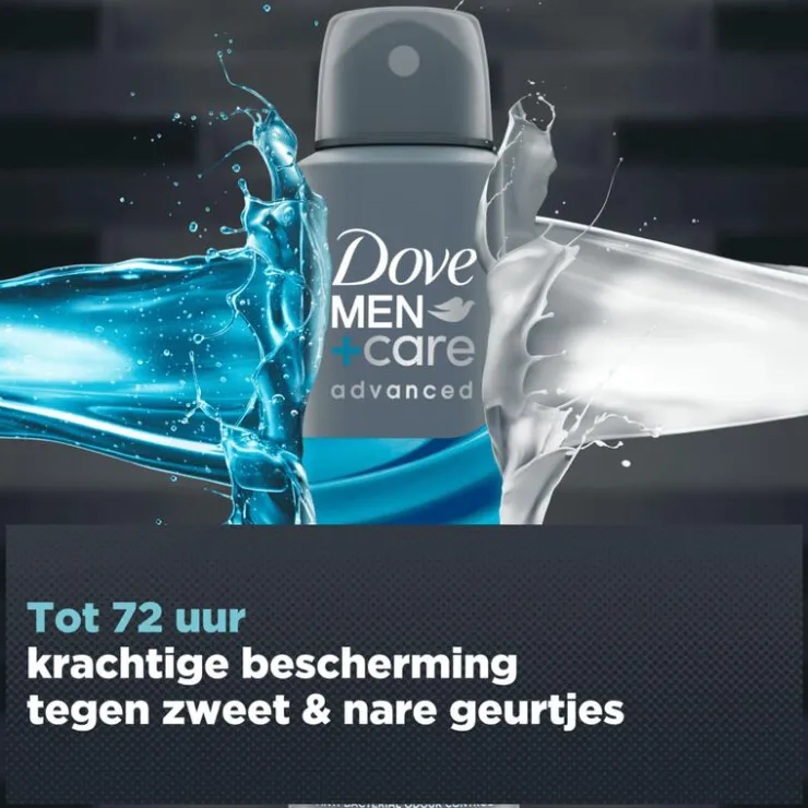 Heren Dove Men+Care Advanced Clean Comfort Anti-Transpirant Deodorant Spray 150 ML