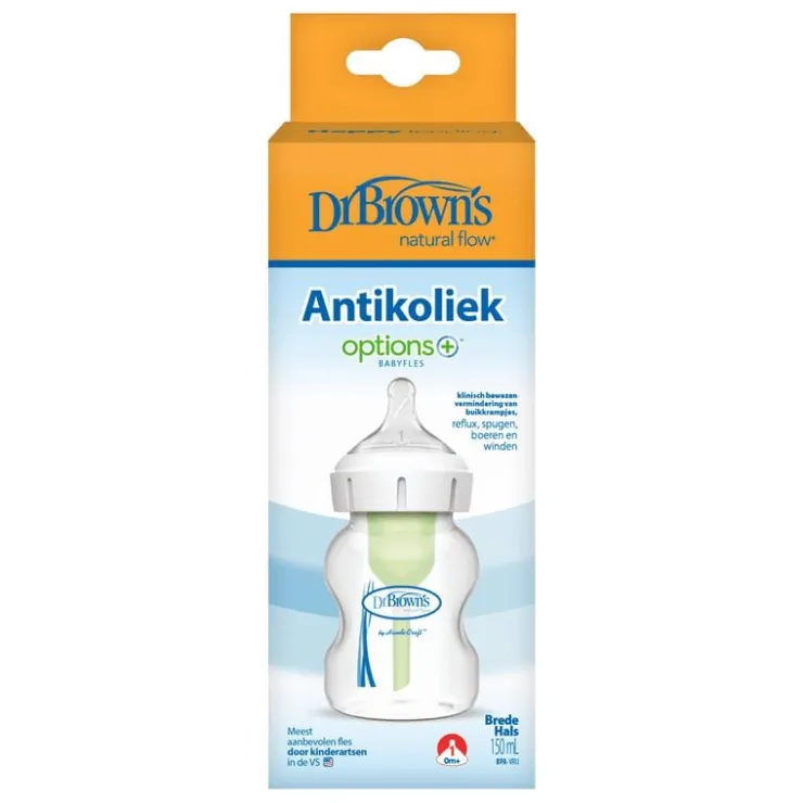 Dr. Brown's Dr. Brown’s Anti-Colic Brede Halsfles 150 ML