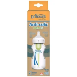 Dr. Brown's Dr. Brown’s Anti-Colic Brede Halsfles Glas 270 ML