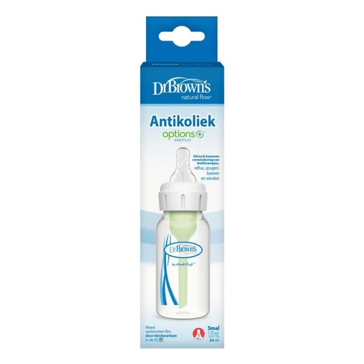 Dr. Brown's Dr. Brown’s Anti-Colic Smalle Halsfles 120 ML