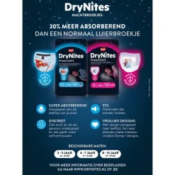 Huggies DryNites Disney Luierbroekjes Jongens 4 Tot 7 Jaar (17 - 30 kg) 10 stuks