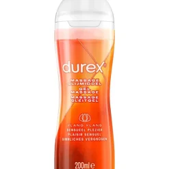 Durex Massage Olie en Glijmiddel 2-in-1 Sensual met Ylang Ylang Waterbasis 200 ML