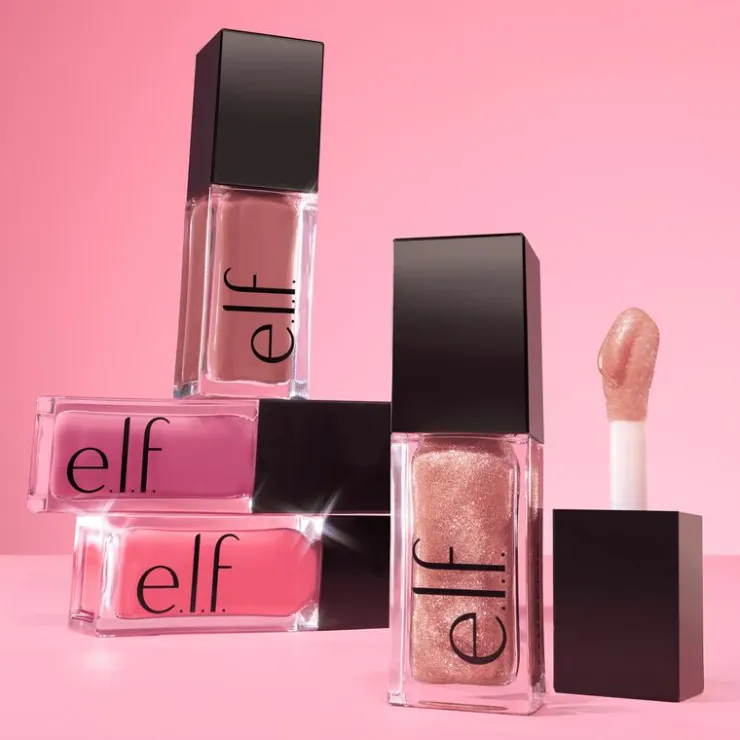 e.l.f. Glow Reviver Plumping Lip Oil Light Soft Pink Shimmer