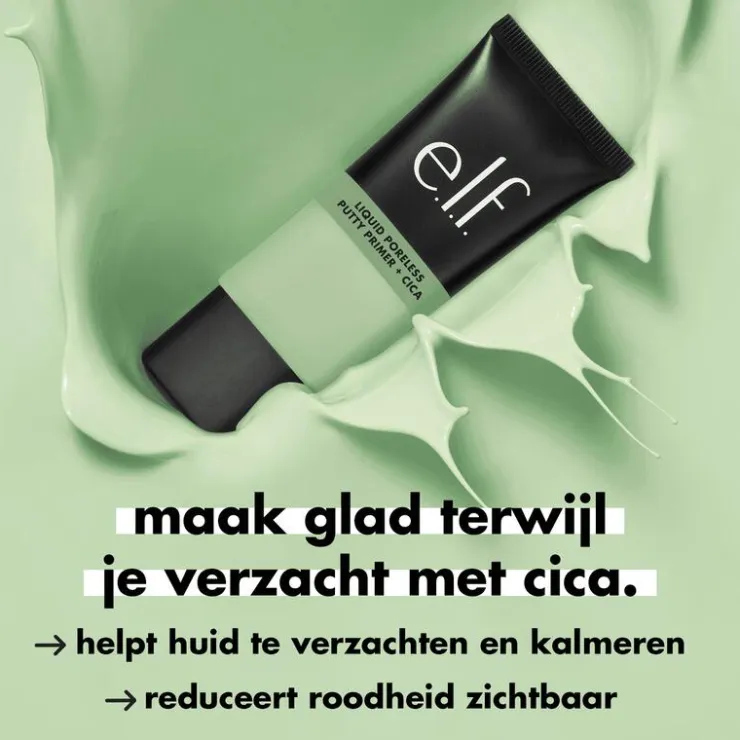 e.l.f. Liquid Poreless Putty Primer + Cica No Color