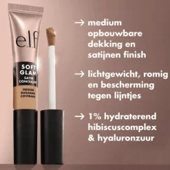 e.l.f. Soft Glam Satin Concealer 22 Light Warm