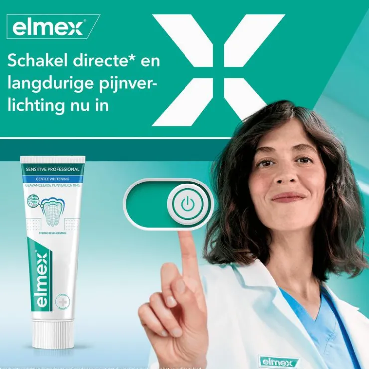 Elmex � Sensitive Professional Gentle Whitening Tandpasta 75 ML