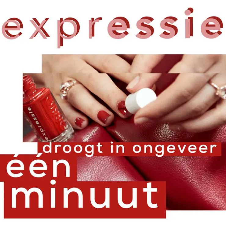 Essie Expr Nagellak Rood 10 ML